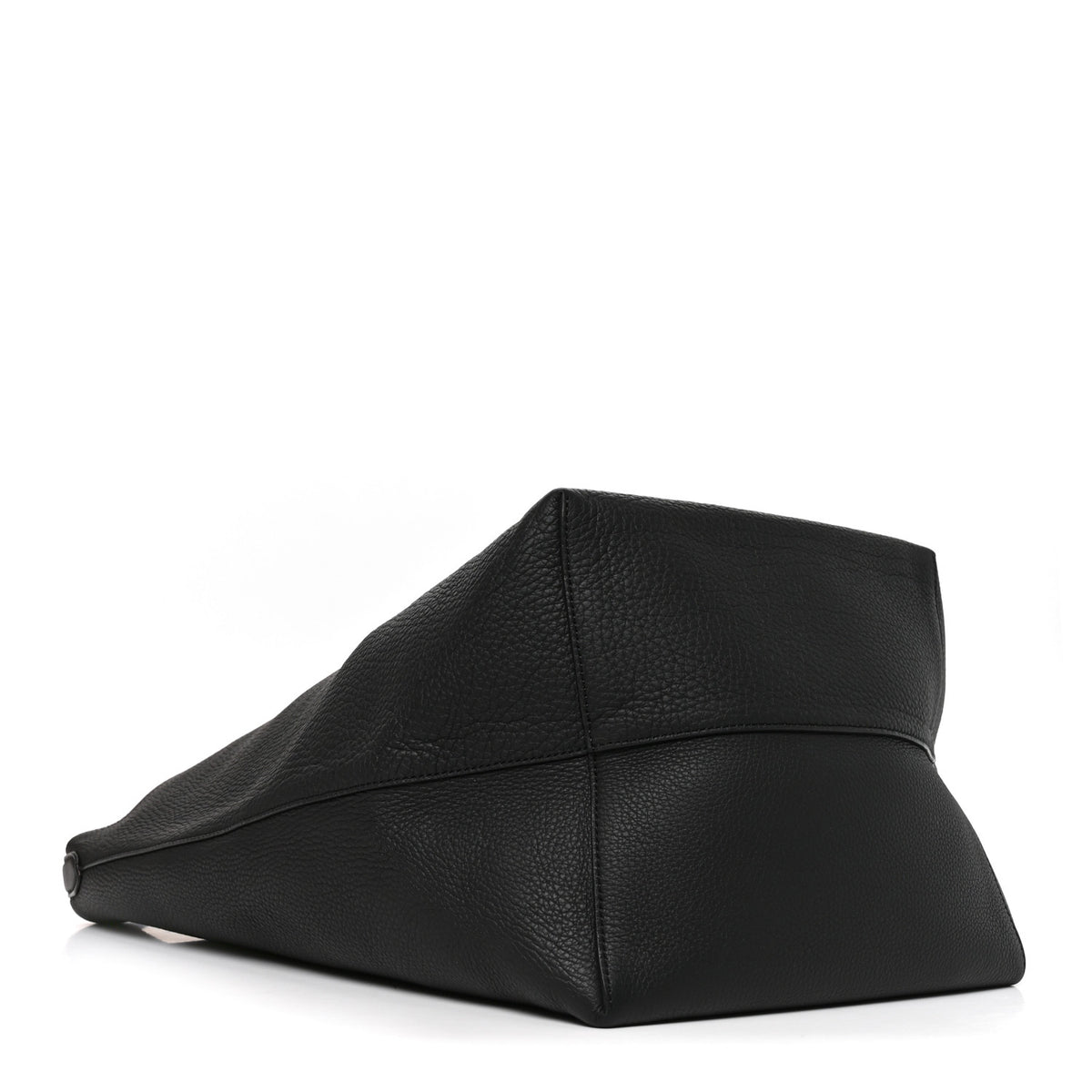 The Row Grained Calfskin Large N/S Park Tote Black 4 of 9
