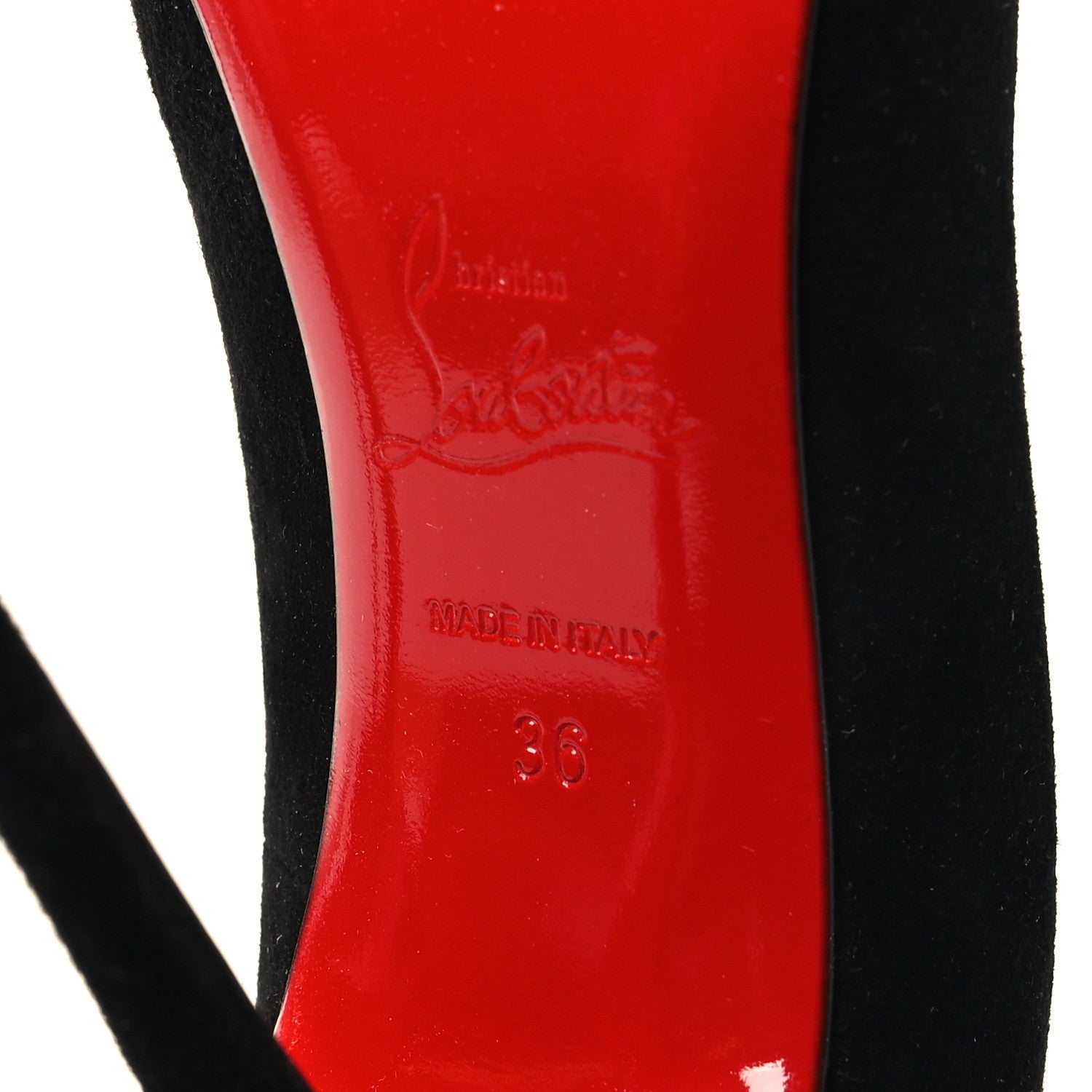 Christian Louboutin Suede So Kate 120 Pumps 36 Black 6 of 8