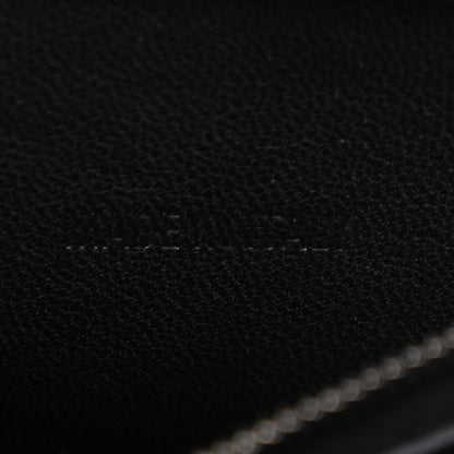Balenciaga Shiny Calfskin Monochrome Crocodile Embossed Small Hourglass Top Handle Bag Black 7 of 12