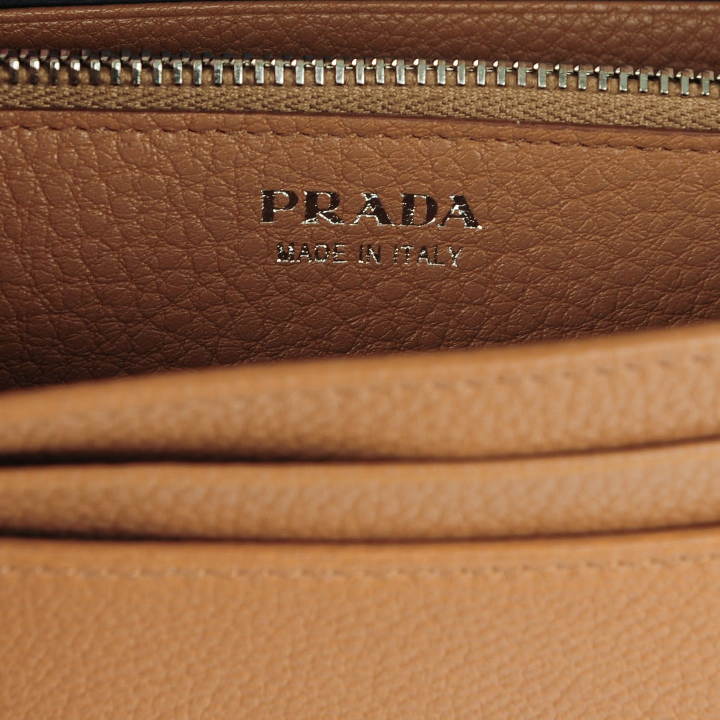 Vitello Phenix Continental Flap Wallet Caramel