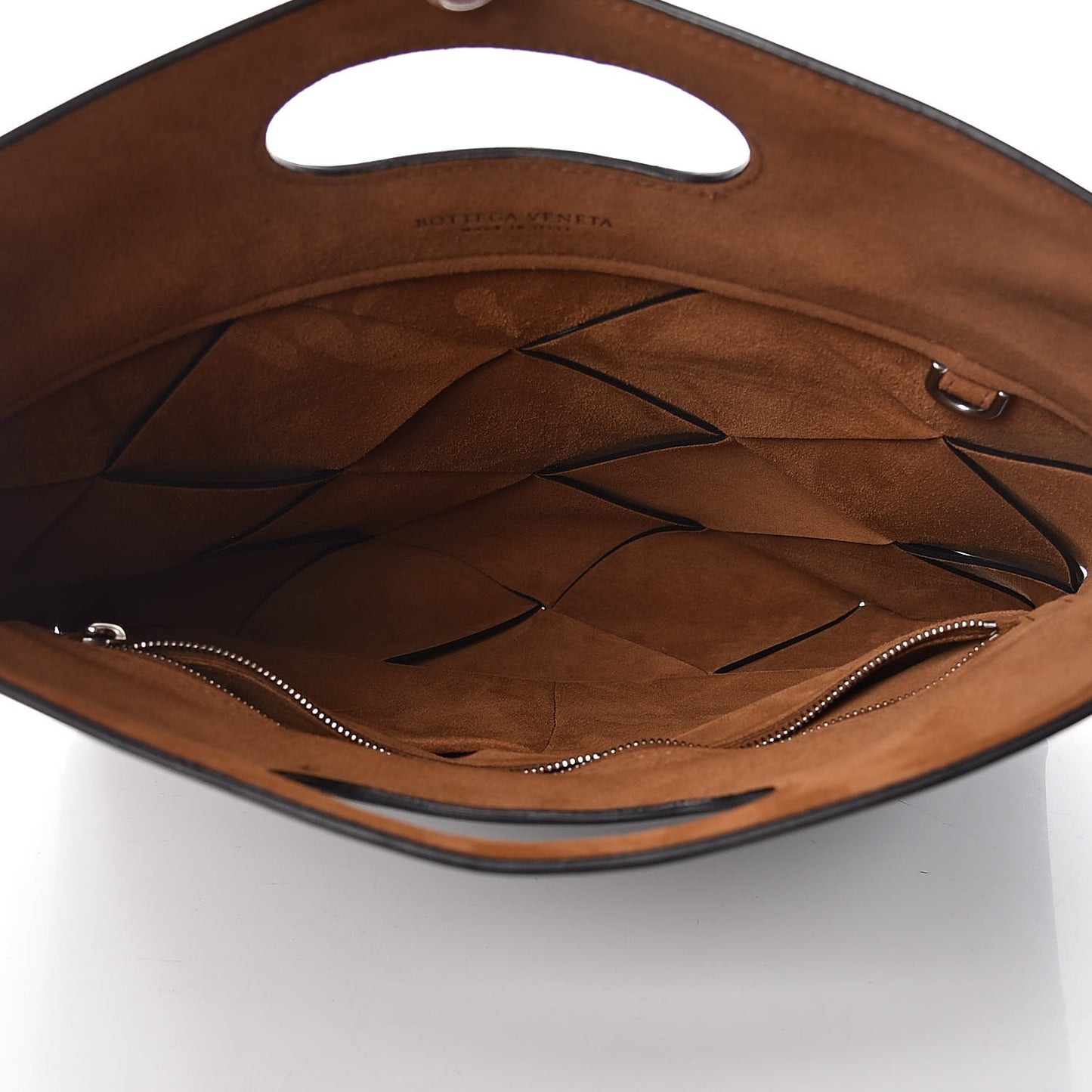French Calfskin Small Slip Tote Black