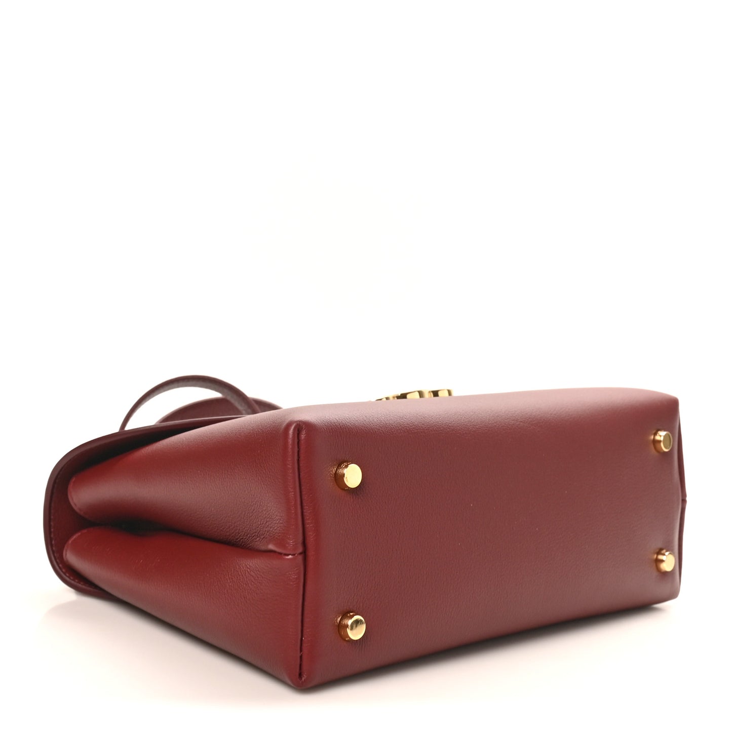 Supple Grained Calfskin Medium Nino Light Burgundy
