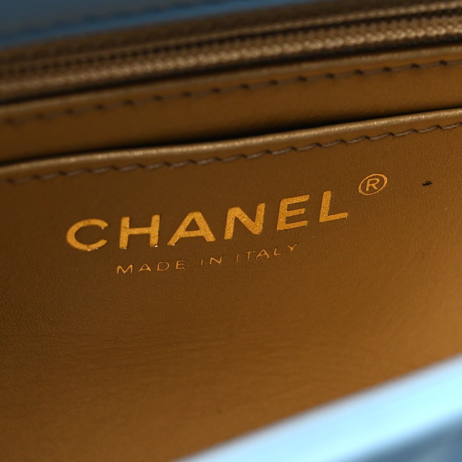Chanel Lambskin Quilted Mini Rectangular Pearl Crush Flap Light Blue 6 of 11