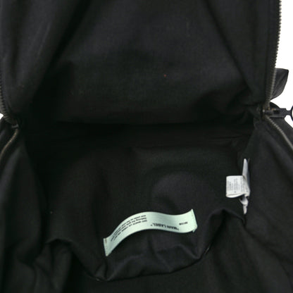 Off-White Canvas Logo Backpack Black Fuchsia 5 of 10