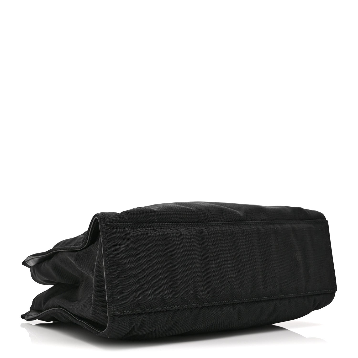 Gucci Nylon Bamboo Handle Bag Black 4 of 12
