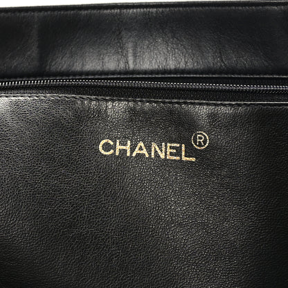 Chanel Lambskin CC Tote Black 6 of 9