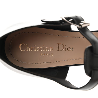 Christian Dior Calfskin Sauvage Pumps 36 Black 7 of 8