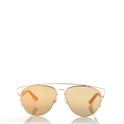Christian Dior Technologic Sunglasses Gold 2 of 7