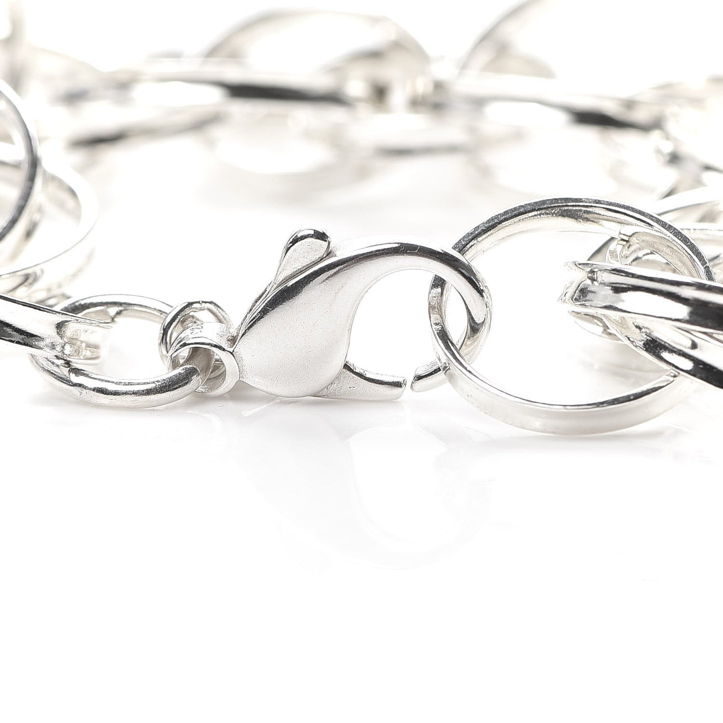 Sterling Silver 1837 Interlocking Circles Bracelet