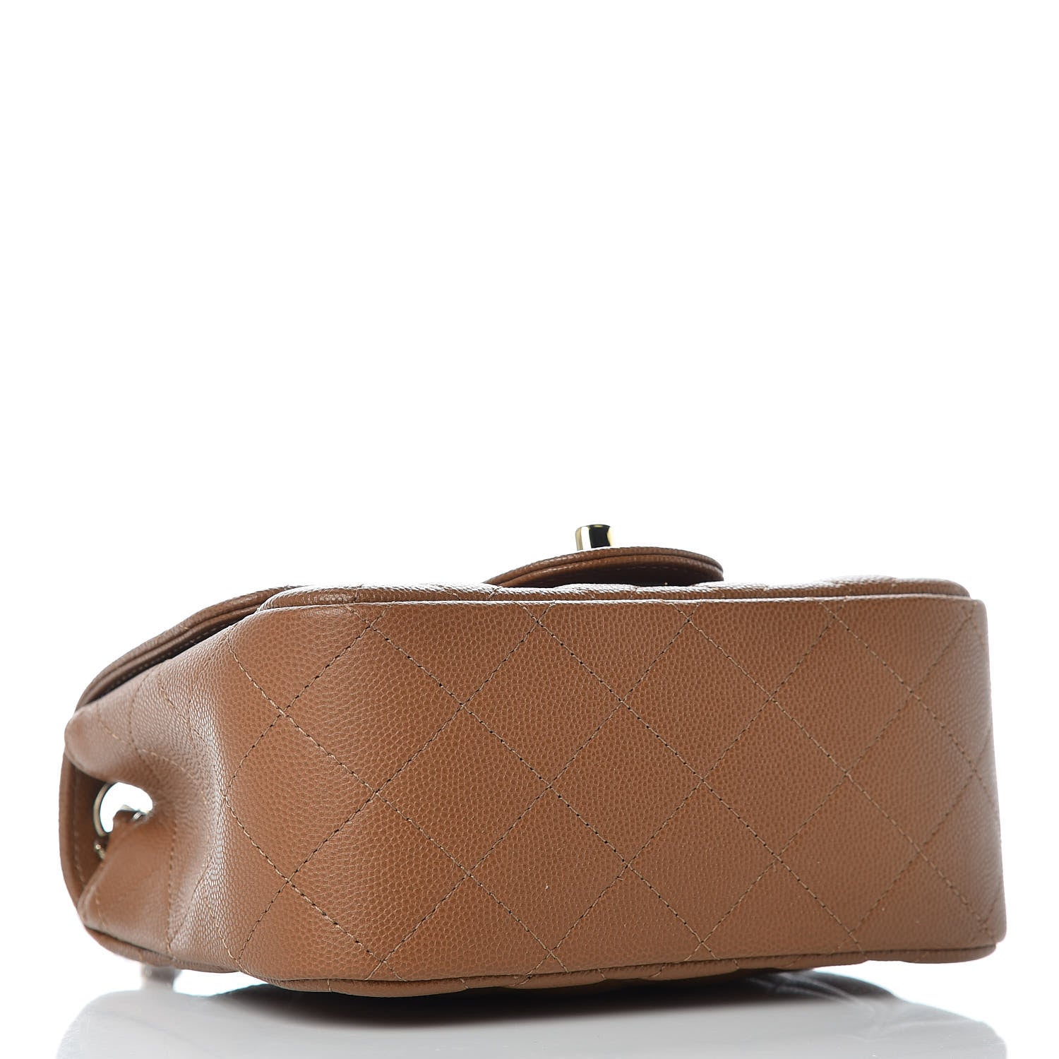 Chanel Caviar Quilted Mini Square Flap Brown 4 of 10