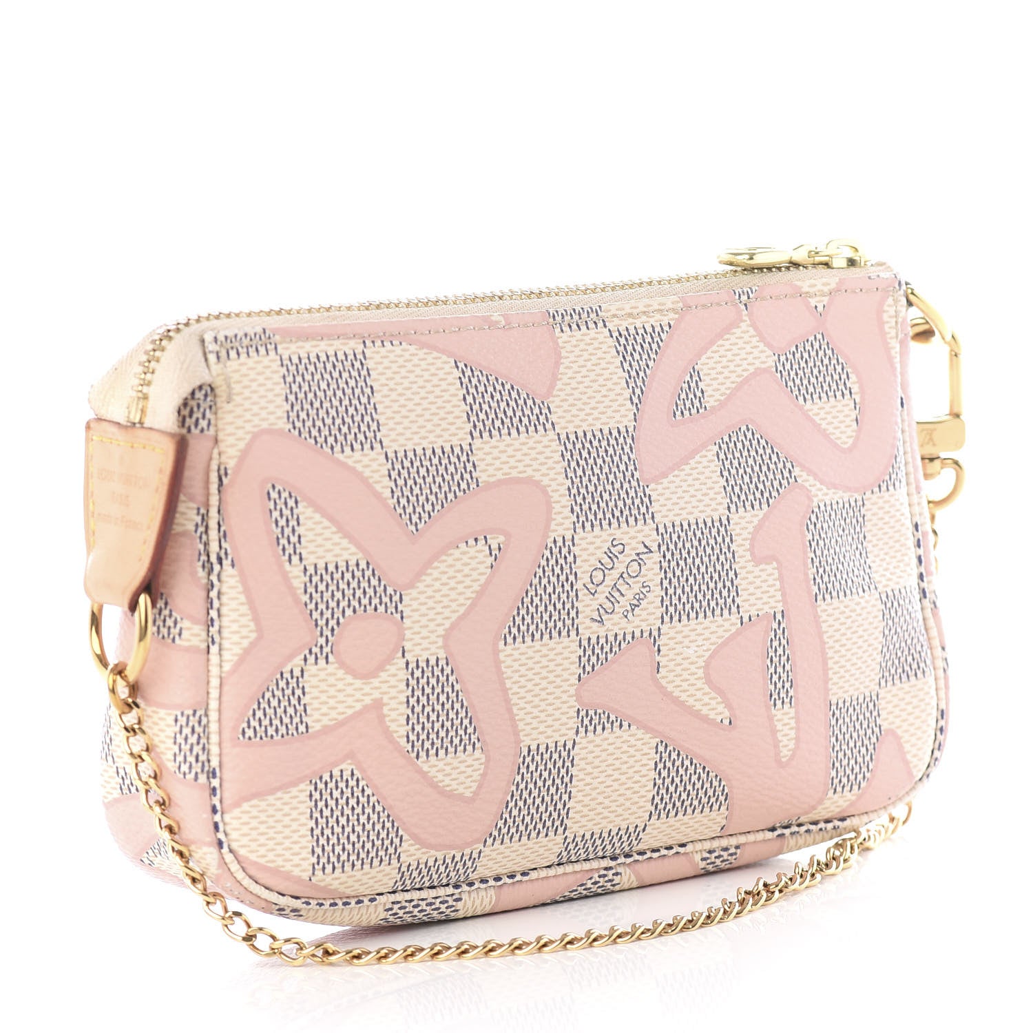 Louis Vuitton Damier Azur Tahitienne Mini Pochette Accessories 2 of 7