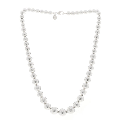 Tiffany Sterling Silver HardWear Graduated Ball Necklace 3 of 4