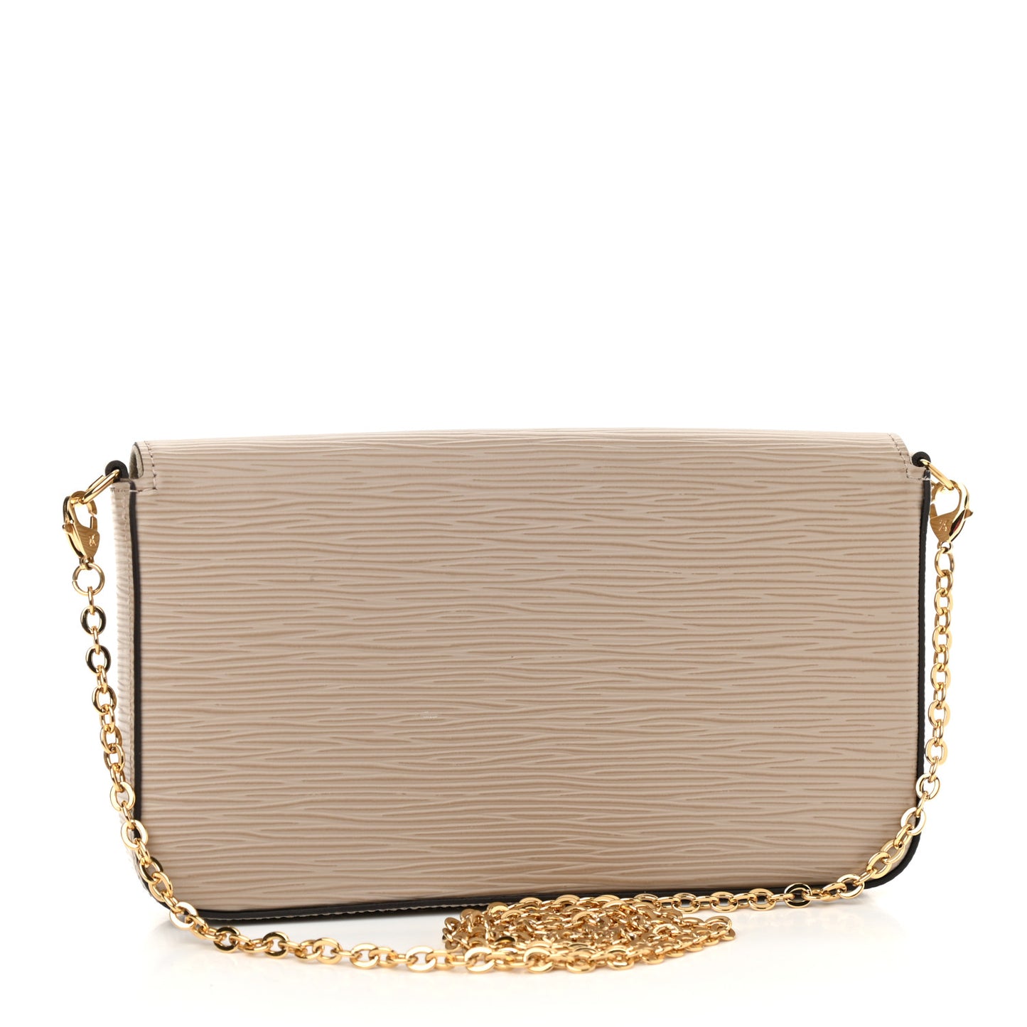 Epi Felicie Pochette Chain Wallet Galet