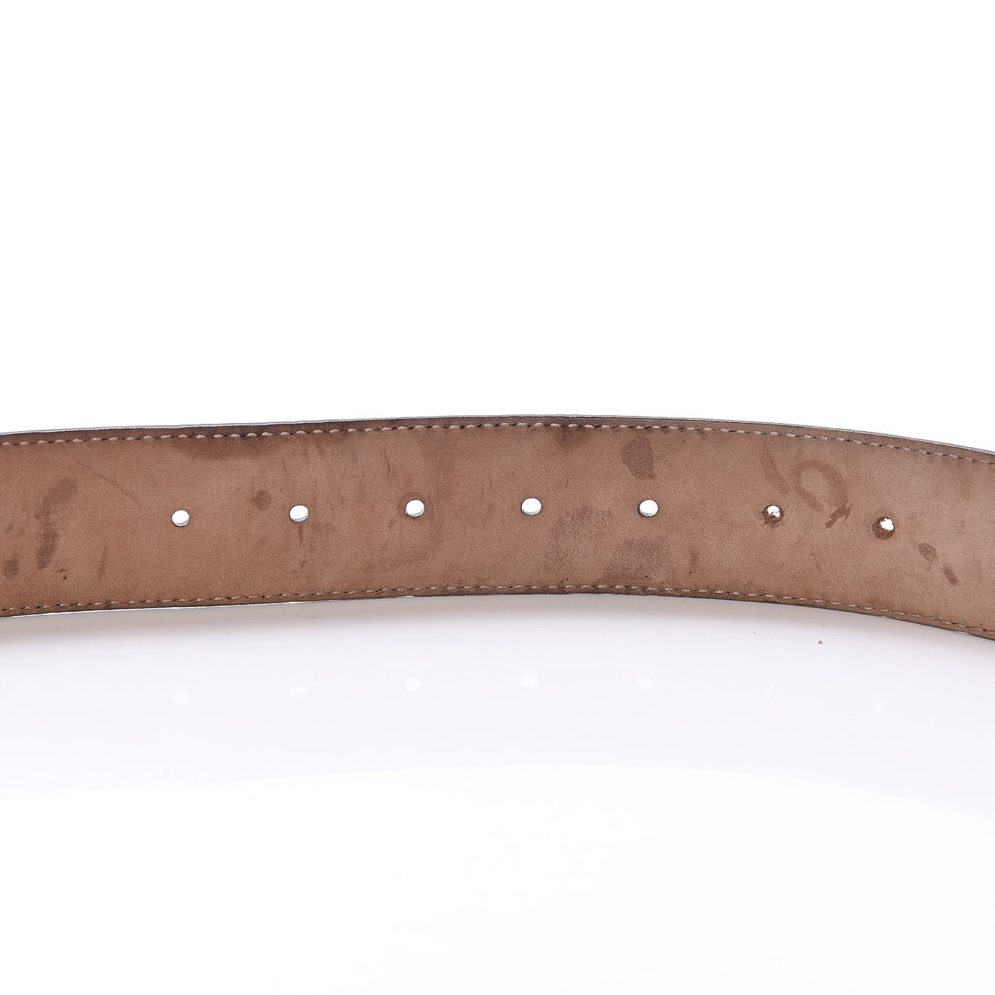 Guccissima Signature Interlocking G 40mm Belt 85 34 Black