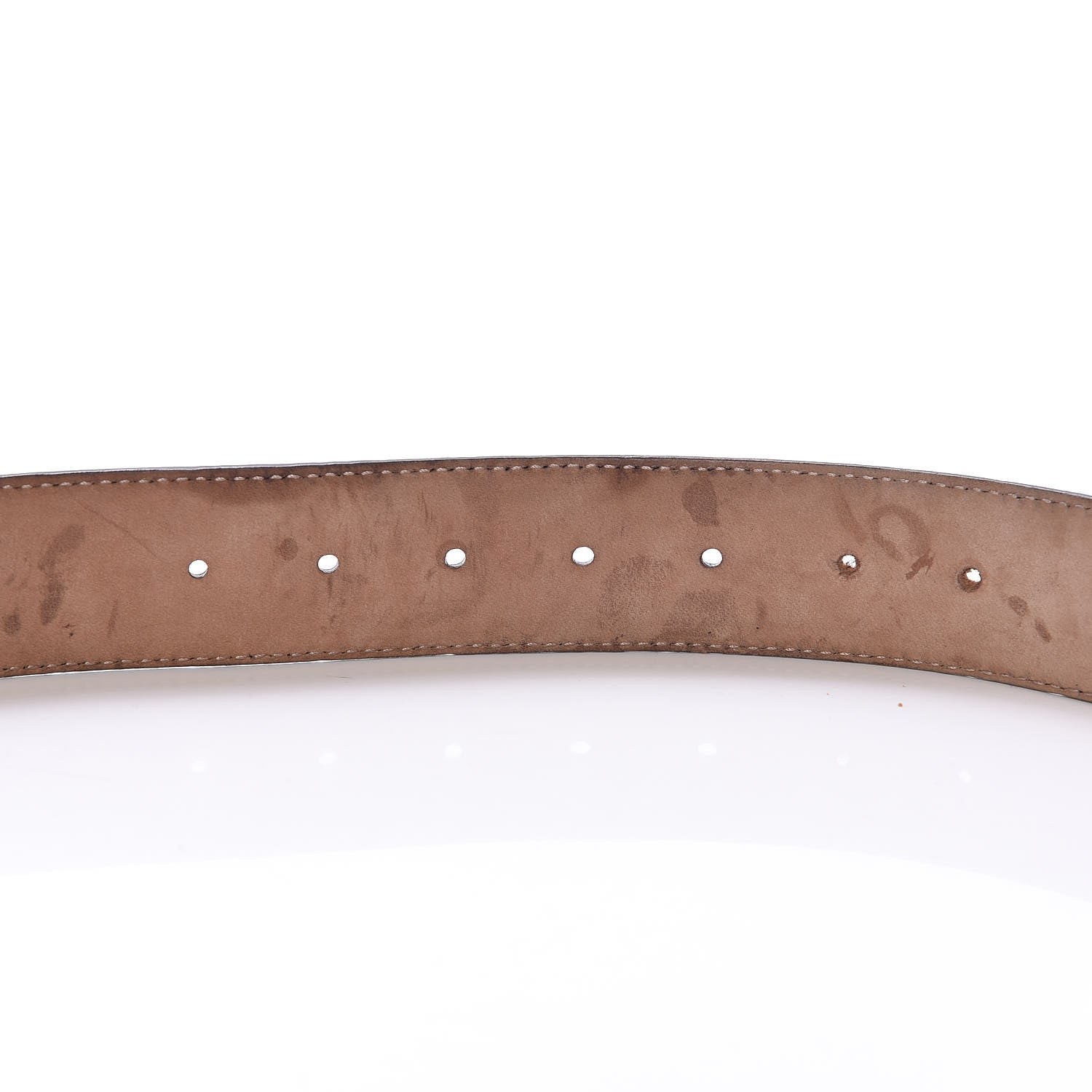 Gucci Guccissima Signature Interlocking G 40mm Belt 85 34 Black 5 of 12