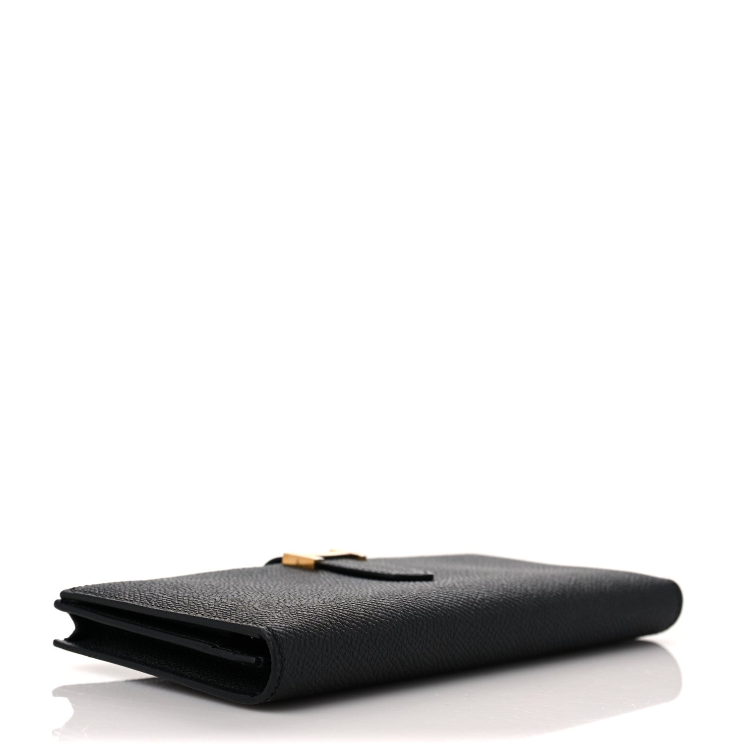 Hermes Epsom Bearn Gusset Wallet Black 4 of 8