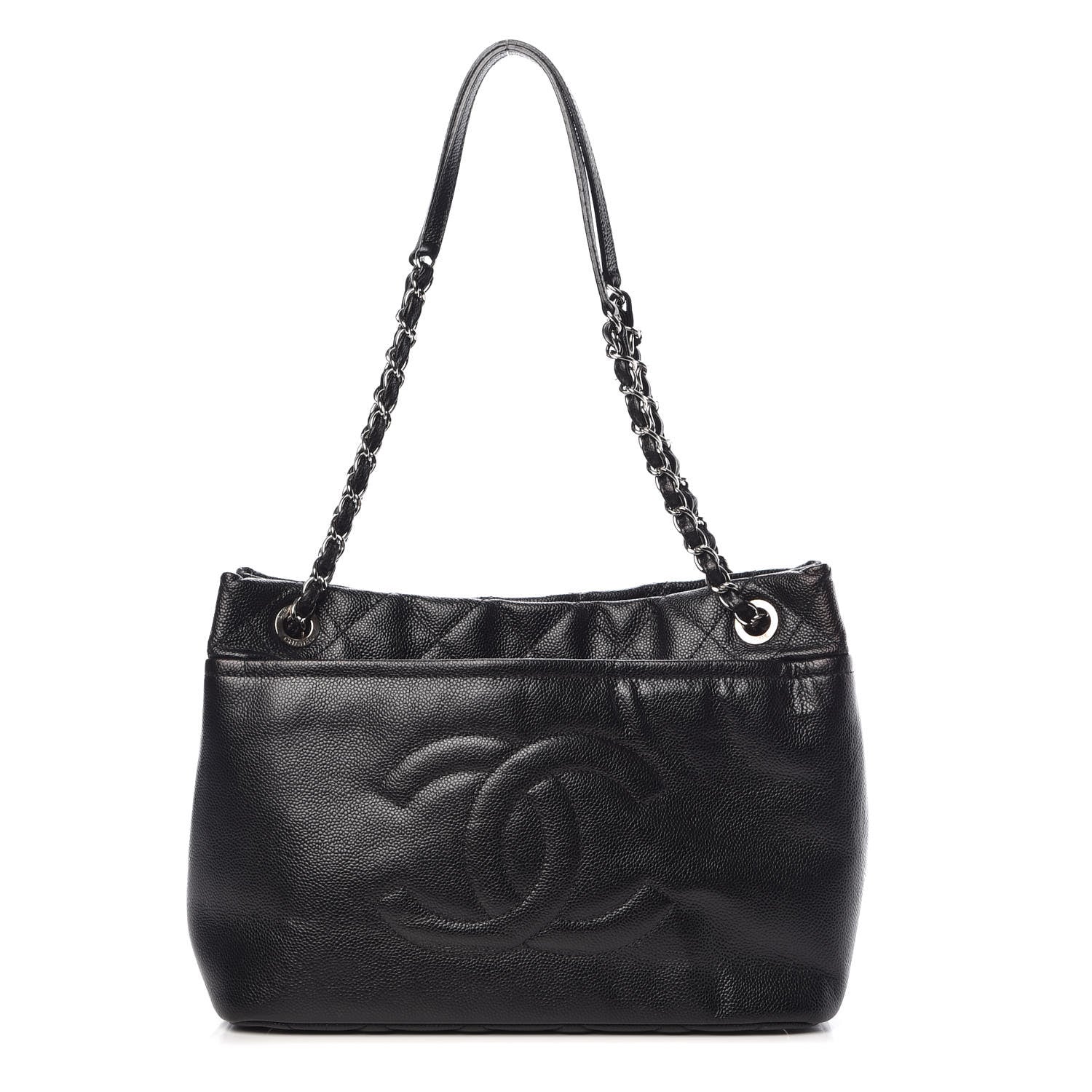 Chanel Caviar Timeless CC Soft Tote Black 1 of 10