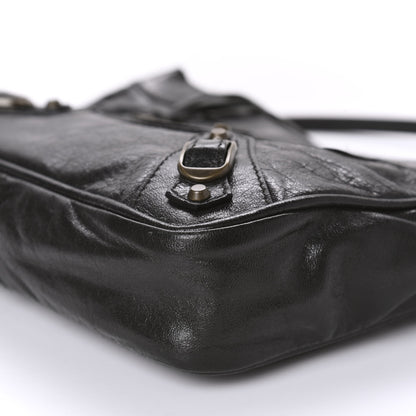 Balenciaga Chevre Classic Hardware Shoulder Bag Black 7 of 10