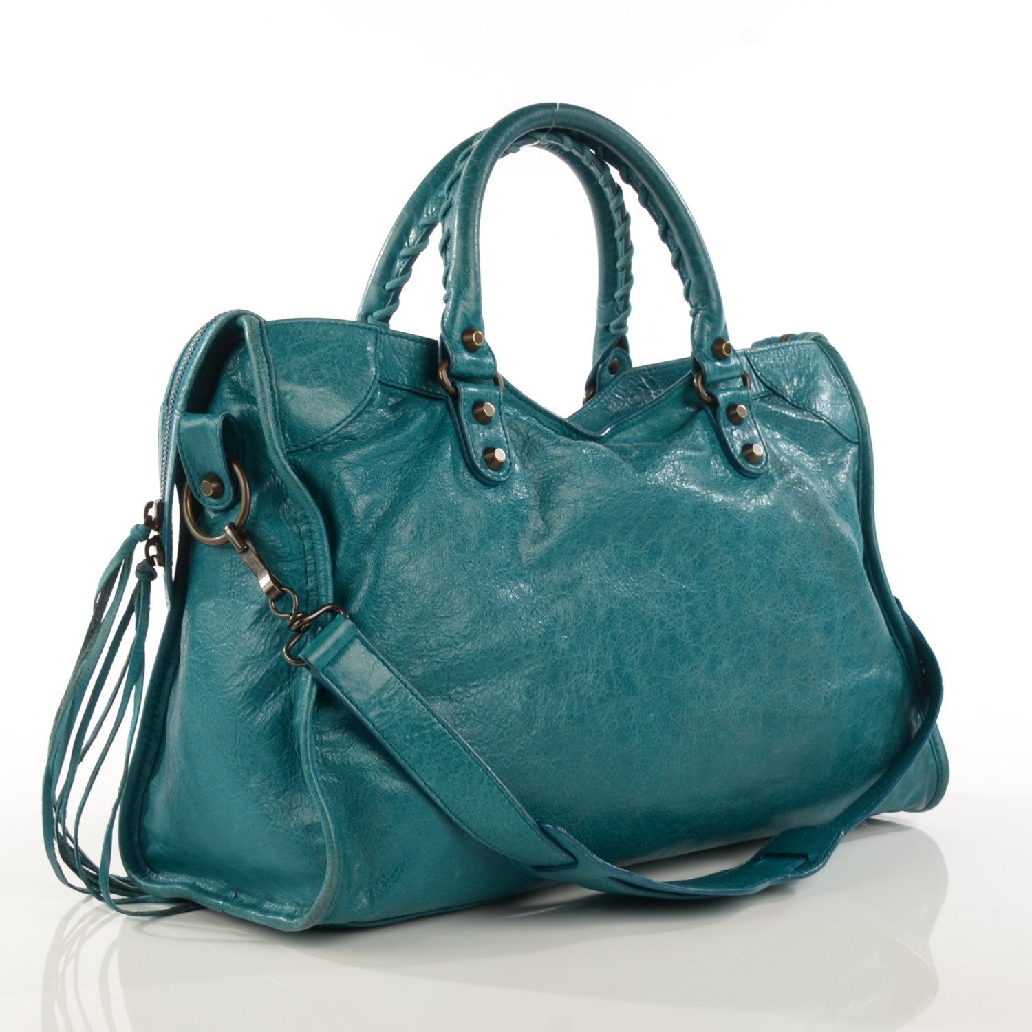 Balenciaga Agneau Classic Hardware City Lagon 3 of 16