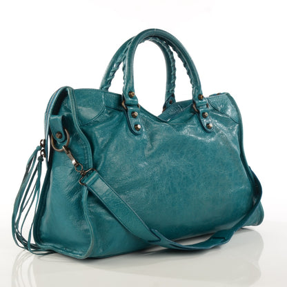 Balenciaga Agneau Classic Hardware City Lagon 3 of 16