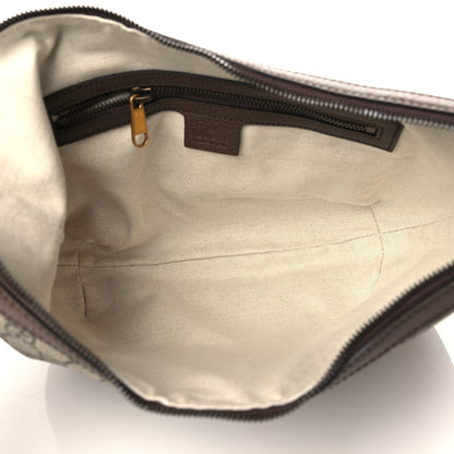 Gucci GG Supreme Monogram Web Small Ophidia Half Moon Hobo Brown 5 of 6