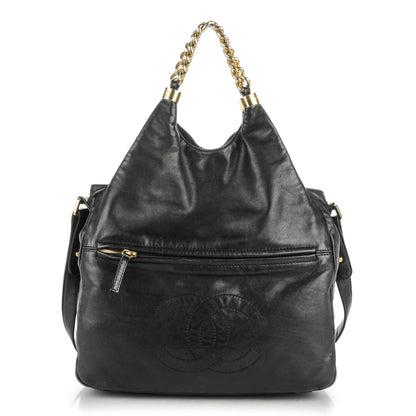 Chanel Calfskin Medium Rodeo Drive Tote Black 1 of 9