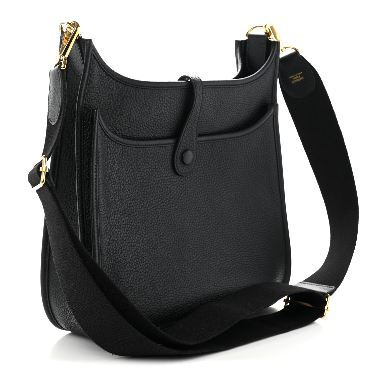 Hermes Taurillon Clemence Evelyne III PM Black 3 of 11
