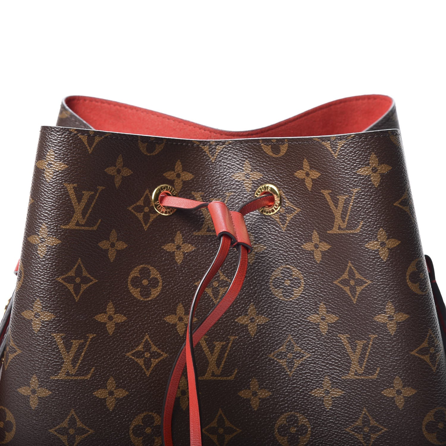 Louis Vuitton Monogram Neonoe MM Coquelicot 8 of 9