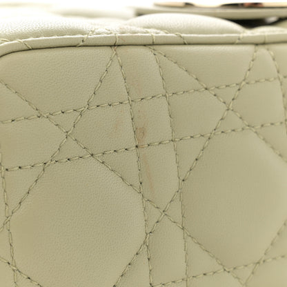 Christian Dior Lambskin Cannage Small My ABCDior Lady Dior Peyote Green 11 of 11