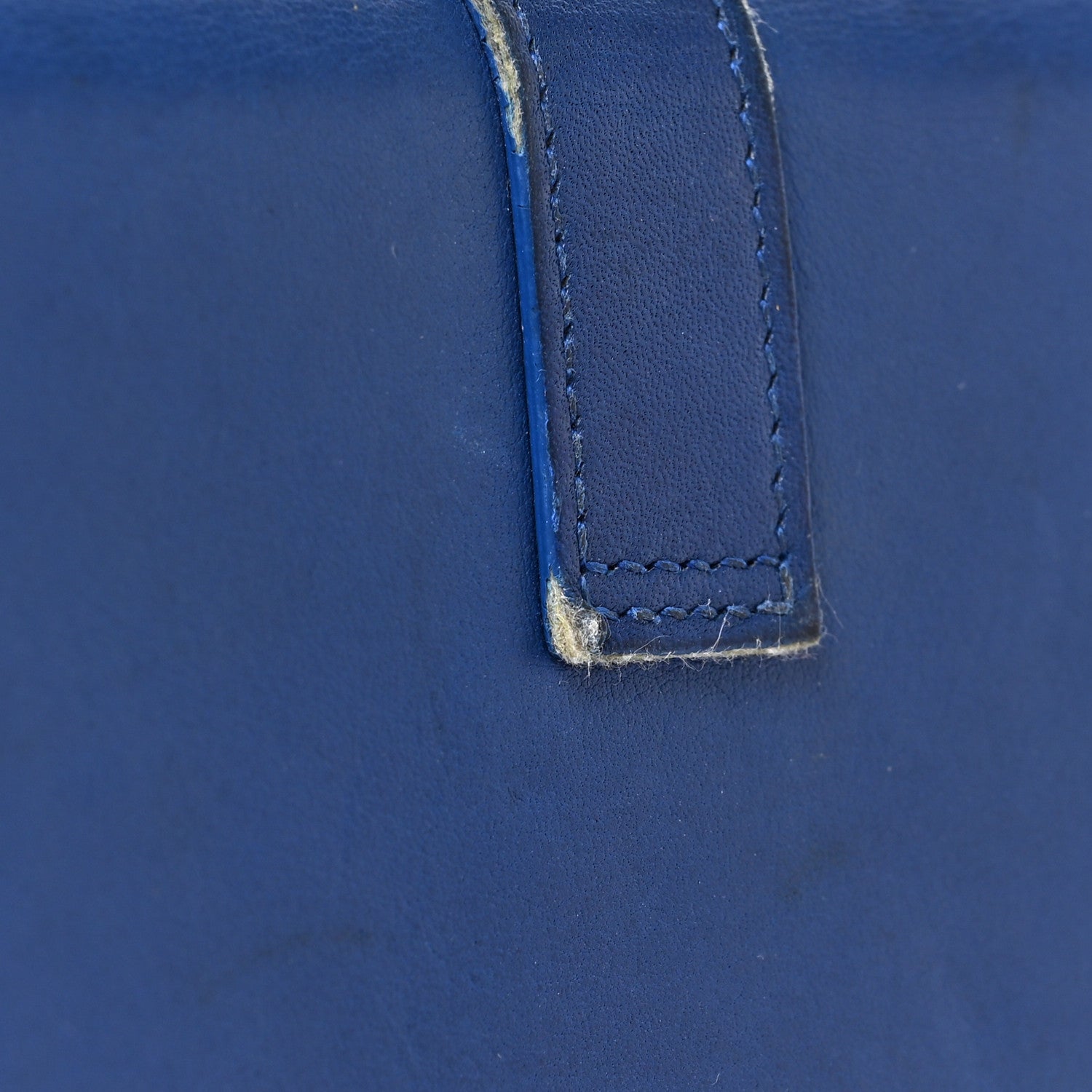Saint Laurent Calfskin Classic Y Ligne Clutch Royal Blue 8 of 8