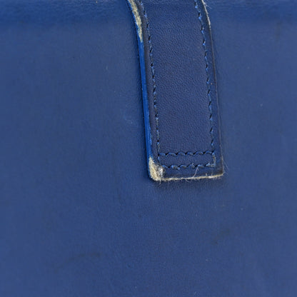 Saint Laurent Calfskin Classic Y Ligne Clutch Royal Blue 8 of 8