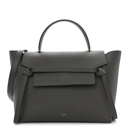 Celine Grained Calfskin Mini Belt Bag Grey 1 of 11