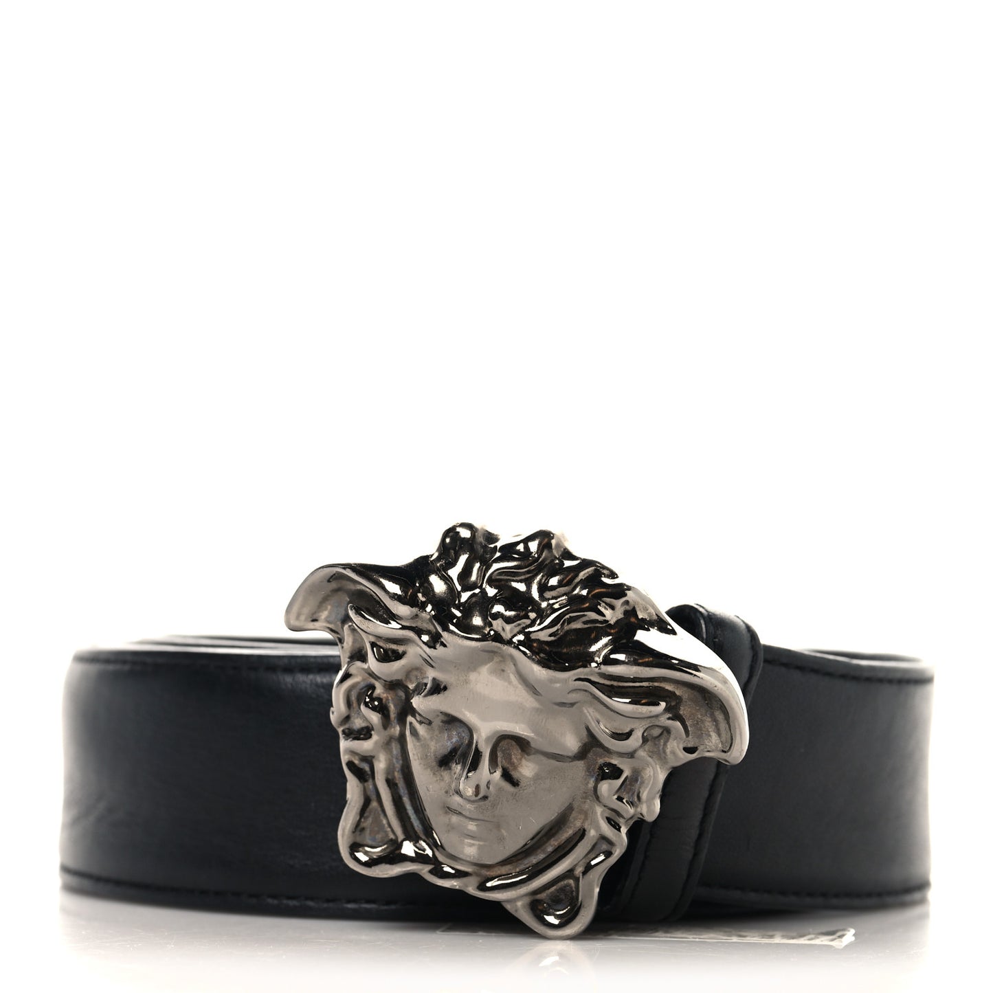 Calfskin 4cm La Medusa Belt 110 44 Black