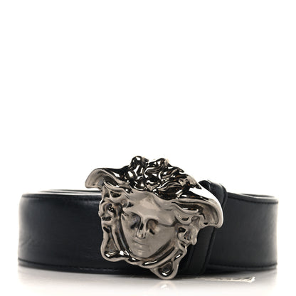 Versace Calfskin 4cm La Medusa Belt 110 44 Black 1 of 7