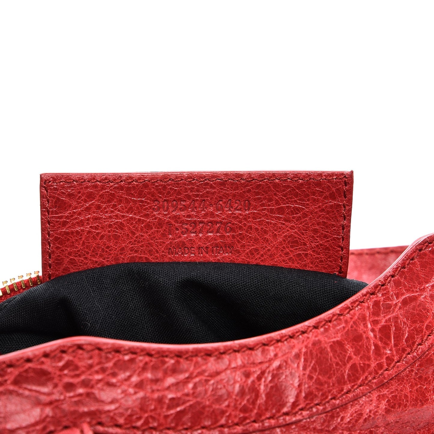 Agneau Giant 12 Gold Hardware Mini City Rouge Cardinal