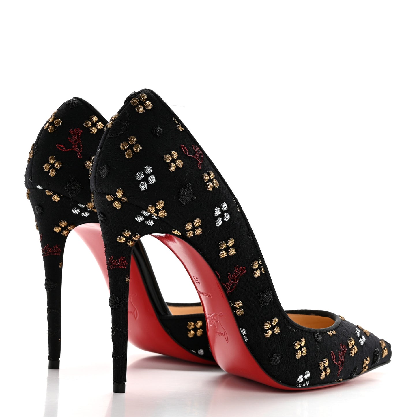 Jacquard Loubi In The Sky Iriza 100 Pumps 39 Multi Black