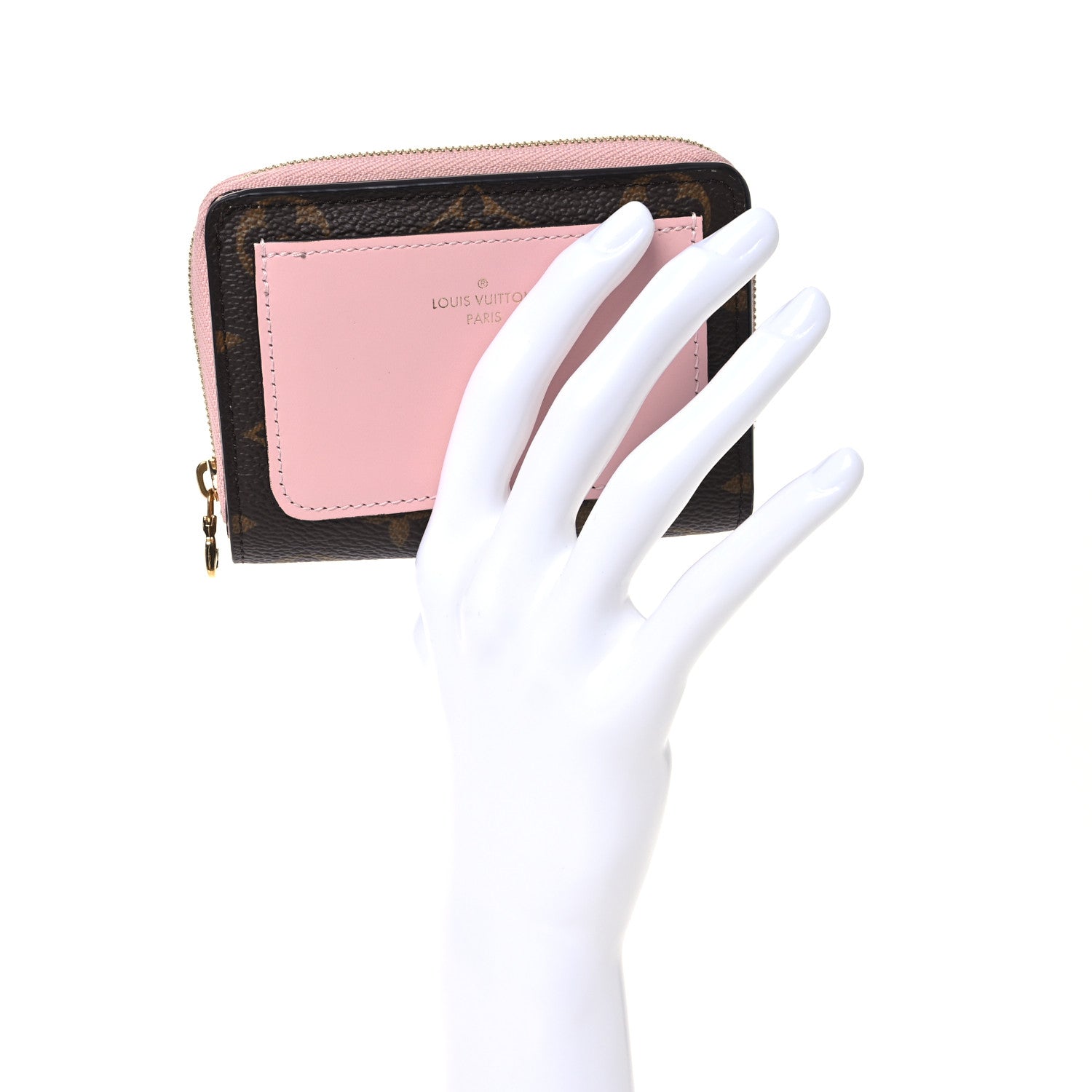 Louis Vuitton Monogram Juliette Wallet Rose Ballerine 2 of 14