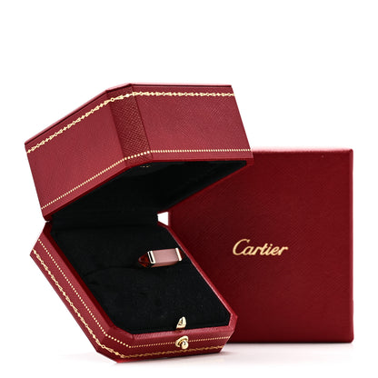 Cartier 18K Pink Gold Pink Chalcedony Garnet Les Berlingots de Cartier Ring 58 8.25 6 of 6