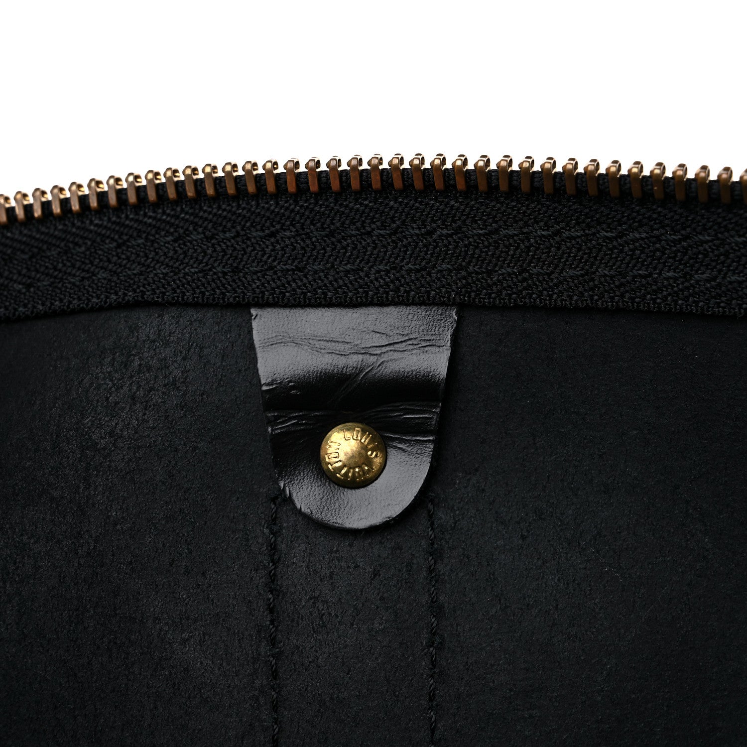 Louis Vuitton Epi Keepall 55 Black 7 of 17