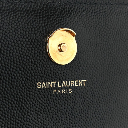 Saint Laurent Grain De Poudre Small Monogram Kate Satchel Black 7 of 11
