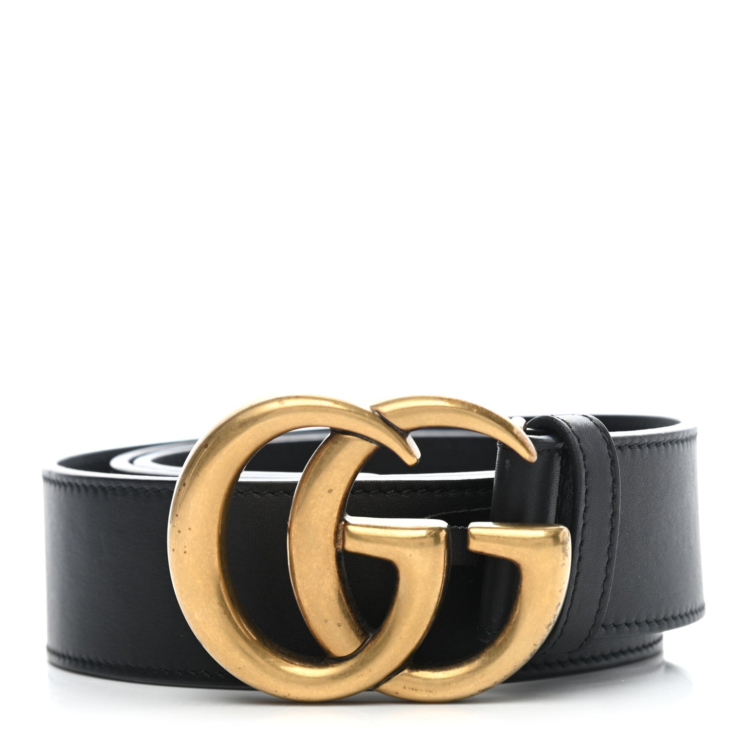 Calfskin Double G 40mm Belt 95 38 Black