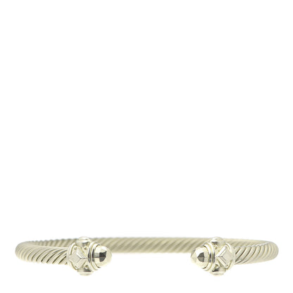 David Yurman Aluminum 5mm Renaissance Bracelet Pale Gold 1 of 5