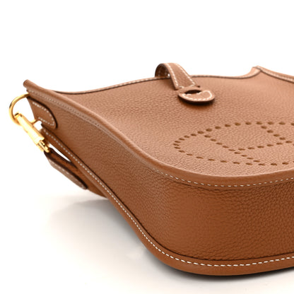 Hermes Taurillon Maurice Evelyne TPM Gold 9 of 11