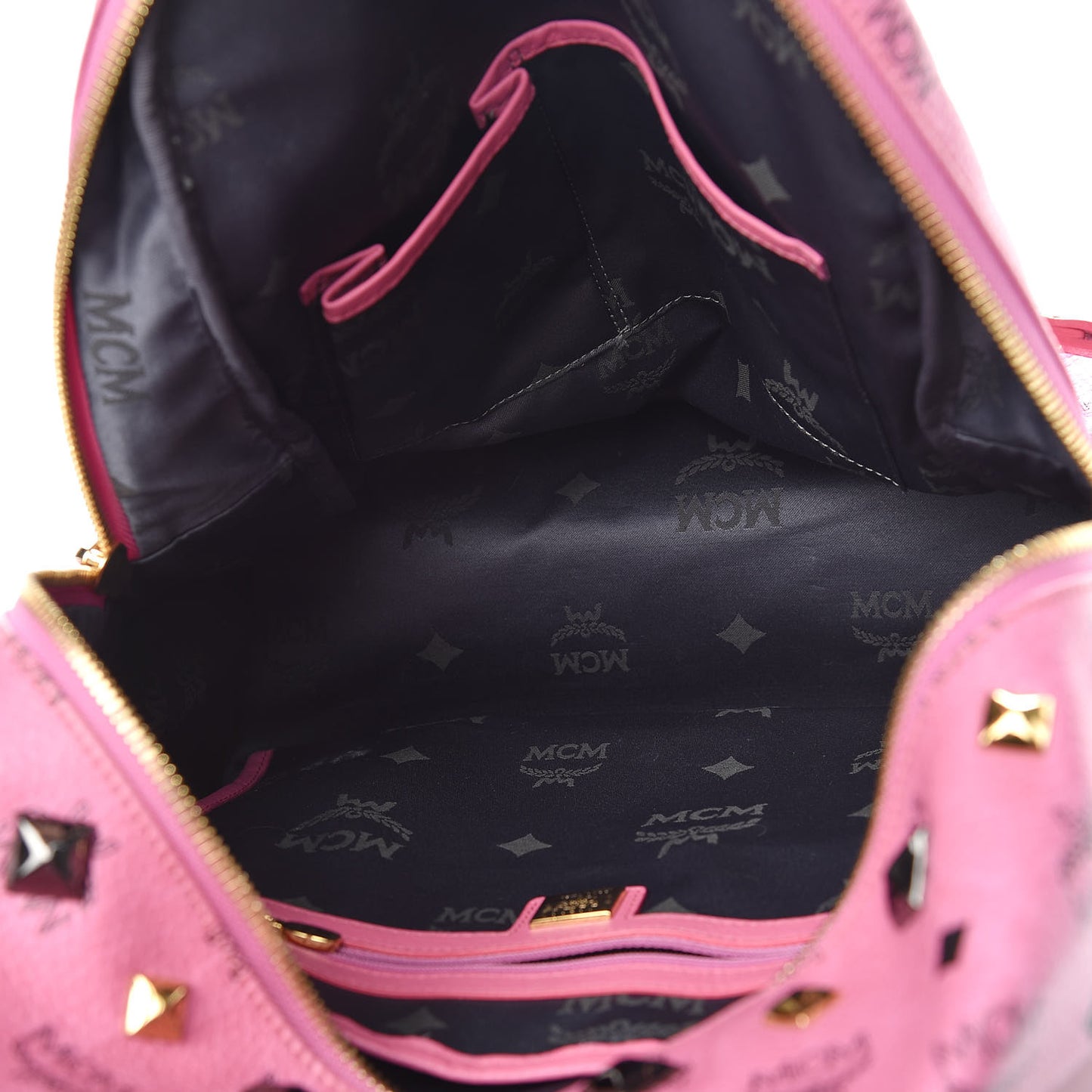 Visetos Studded Medium Stark M Backpack Pink