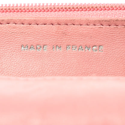Chanel Caviar Timeless CC Wallet on Chain WOC Pink 7 of 15