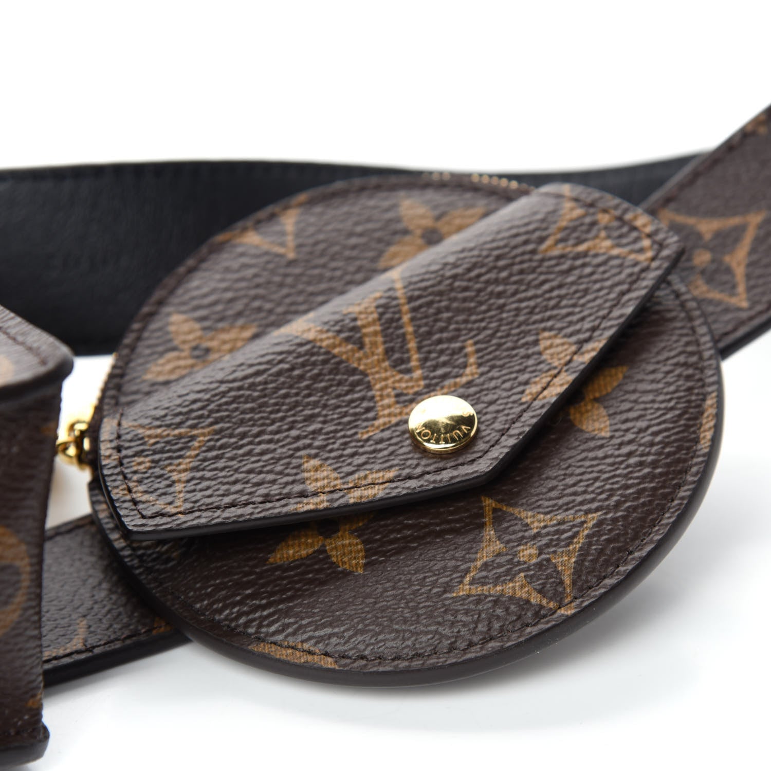 Louis Vuitton Monogram 30mm Daily Multi Pocket Belt 80 32 9 of 13