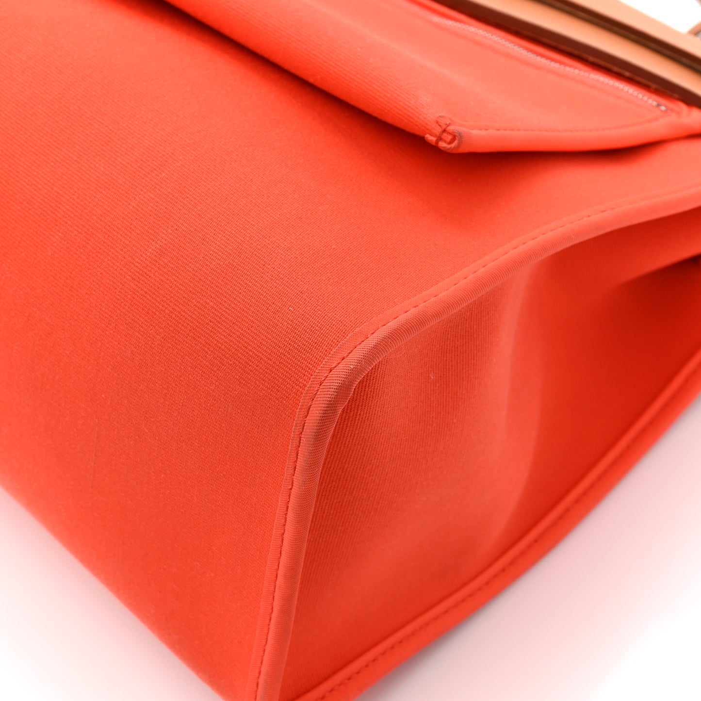Toile Vache Hunter Herbag Zip 31 PM Orange Natural Orange Natural