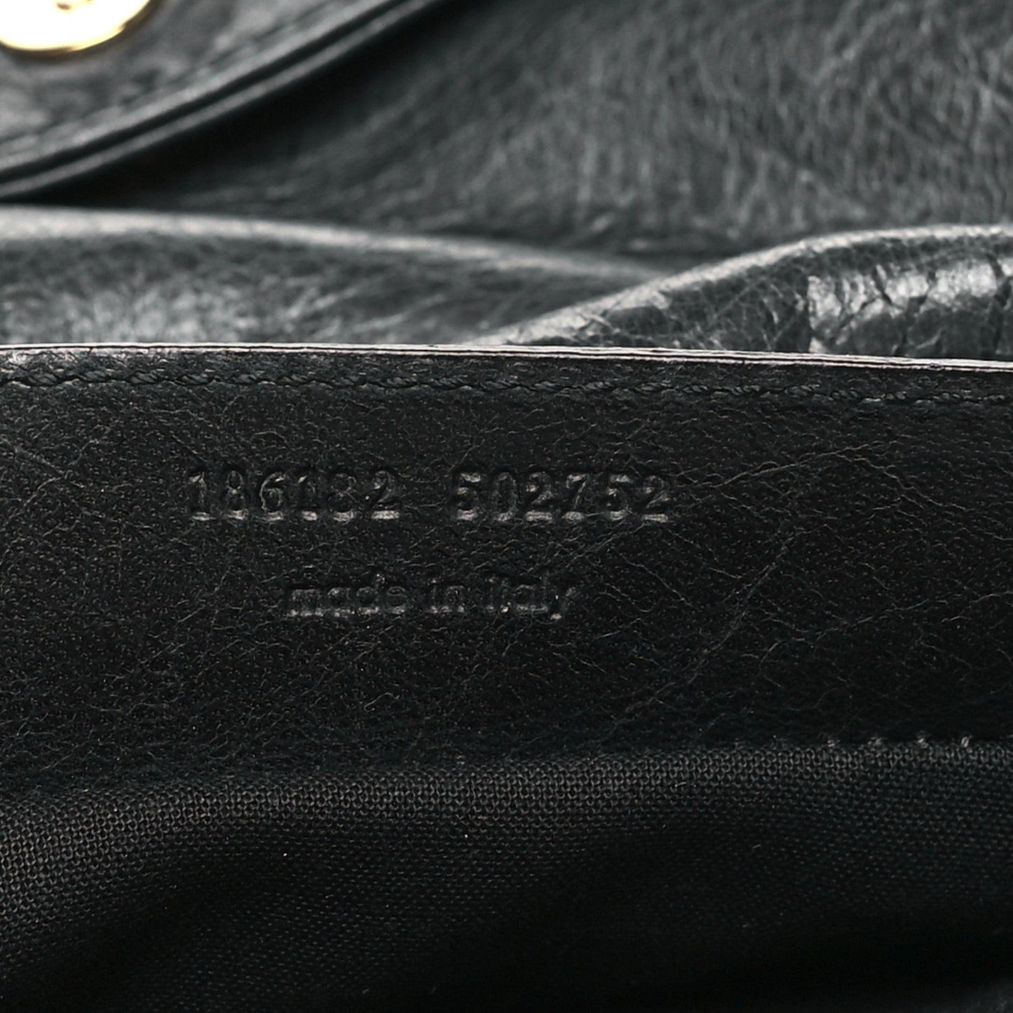 Agneau Giant 21 Gold Hardware Envelope Clutch  Anthracite