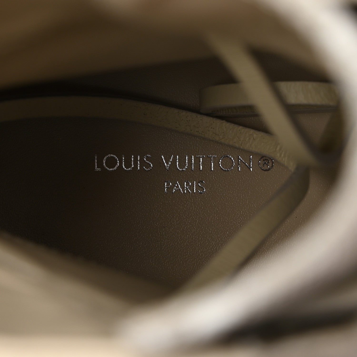 Louis Vuitton Suede Calfskin Monogram Laureate Platform Desert Boots 37 Taupe 8 of 8
