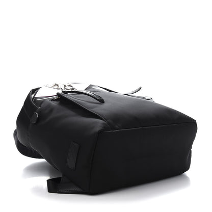 Fendi Nylon Vitello Fox Goat Fur Monster Eyes Backpack Black Multicolor Sky 3 of 11